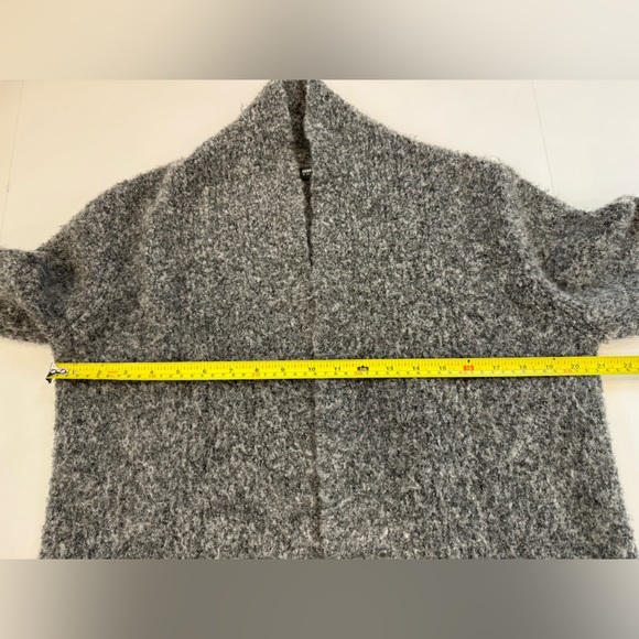Gerry Weber Boiled Wool cardigan Gray womens small - Picture 8 of 10